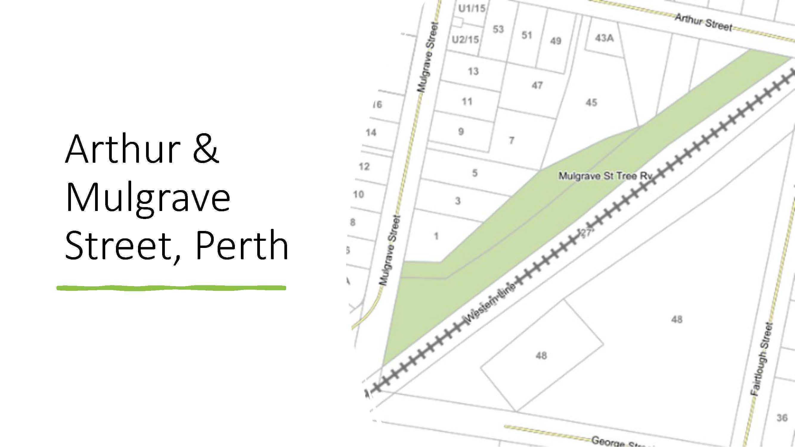 Dog Park - Mulgrave and Arthur Street, Perth